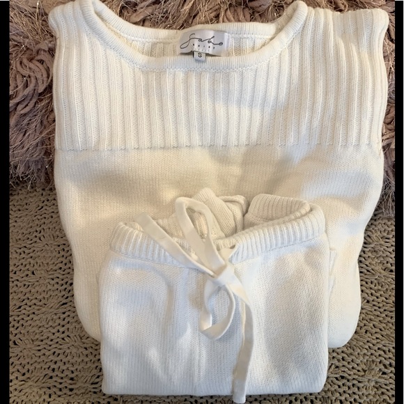 Sabo Skirt Pants - Sabo Skirt Knit Sweater And Shorts Set